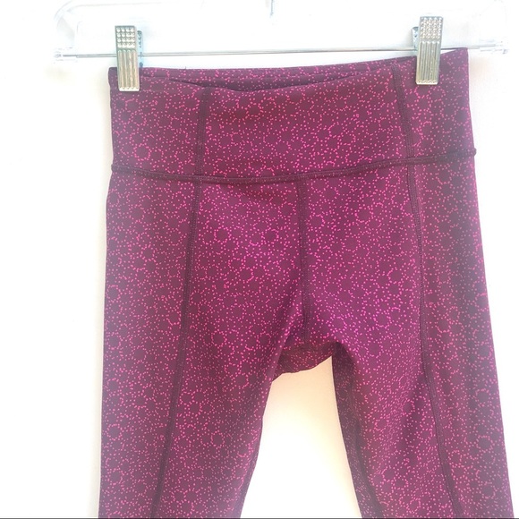 LULULEMON Tight stuff Bordeaux pants 2 leggings rare - Picture 9 of 9